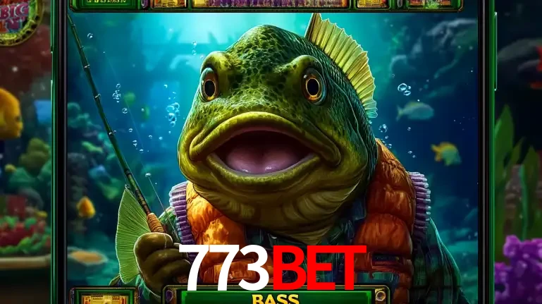 Personagem de peixe pescador do popular jogo de slot com tema de pescaria, uma das emocionantes opções de caça-níqueis para jogar e ganhar no cassino 773bet.