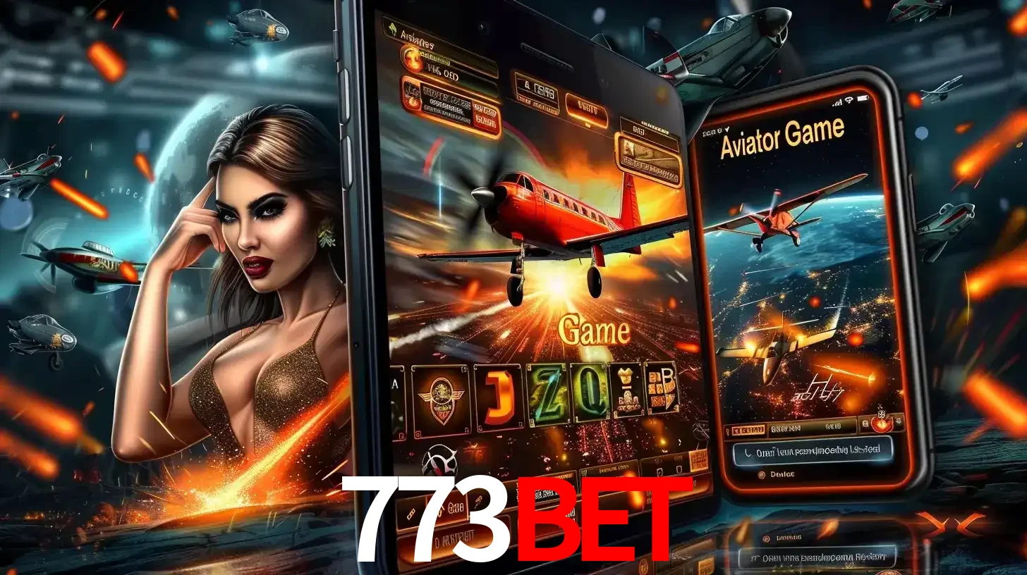 Mulher estilosa cercada por telas que exibem a jogabilidade do Aviator, capturando a intensidade e a estratégia deste popular crash game oferecido pelo 773bet.